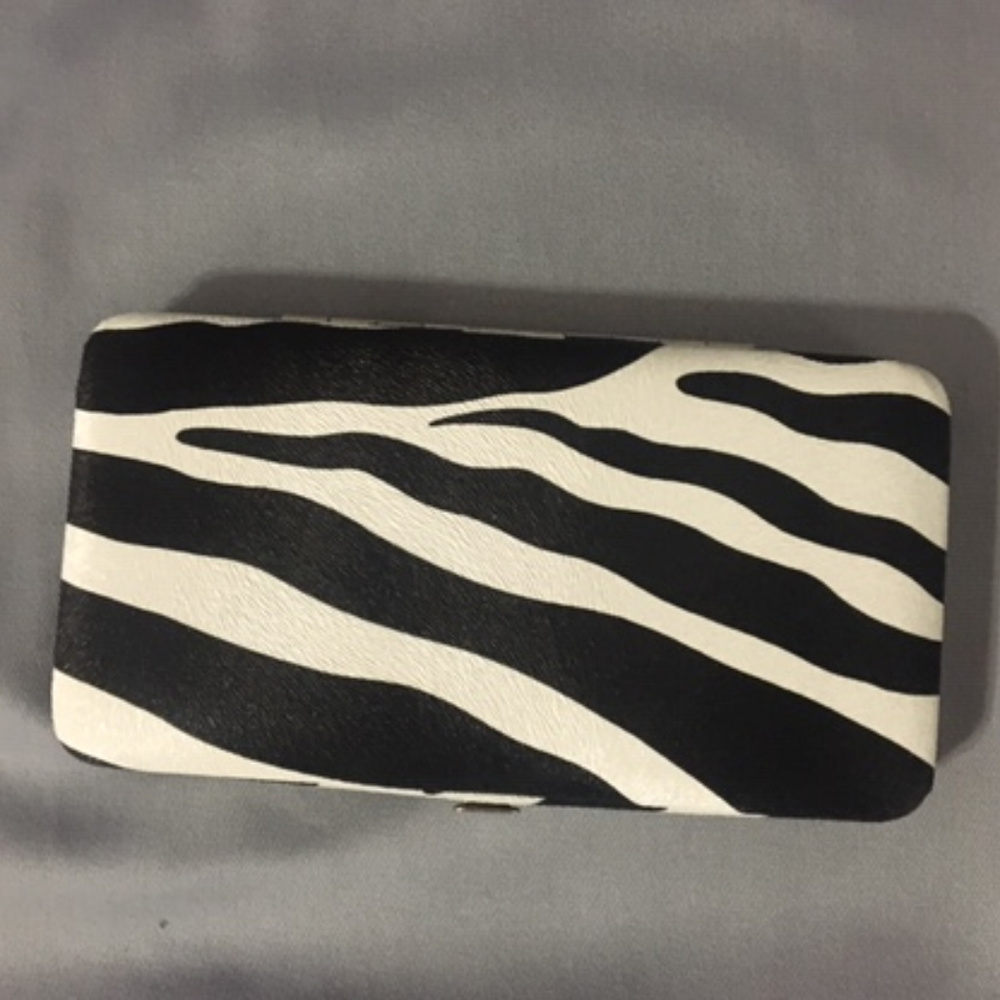 Zebra Clutch Wallet